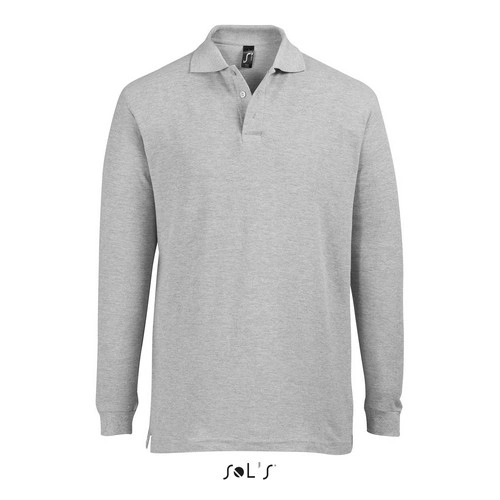 POLO PIQUÉ HOMBRE MANGA LARGA SOL'S STAR REF S11328