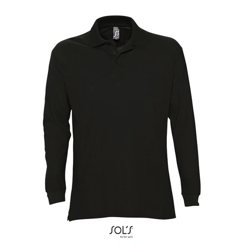 POLO PIQUÉ HOMBRE MANGA LARGA SOL'S STAR REF S11328
