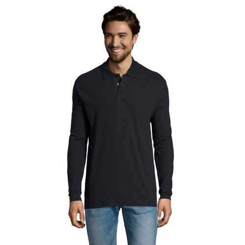 POLO PIQUÉ HOMBRE MANGA LARGA SOL'S STAR REF S11328