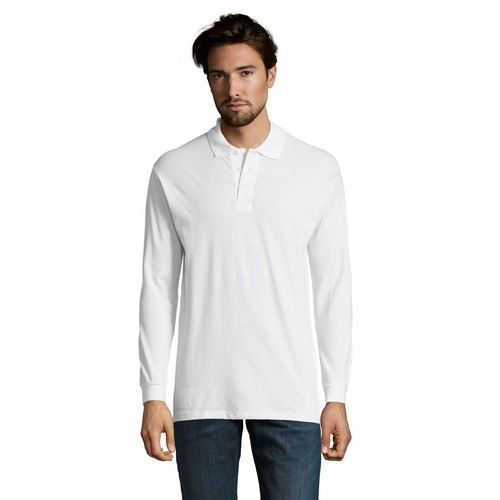 POLO PIQUÉ HOMBRE MANGA LARGA SOL'S STAR REF S11328