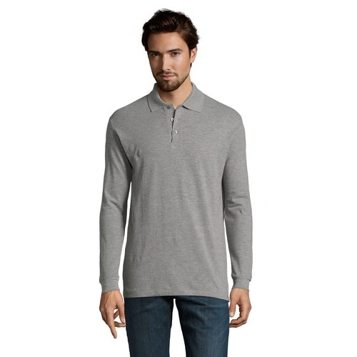 POLO PIQUÉ HOMBRE MANGA LARGA SOL'S STAR REF S11328