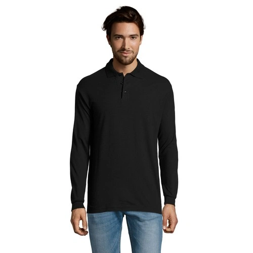 POLO PIQUÉ HOMBRE MANGA LARGA SOL'S STAR REF S11328