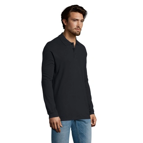 POLO PIQUÉ HOMBRE MANGA LARGA SOL'S STAR REF S11328