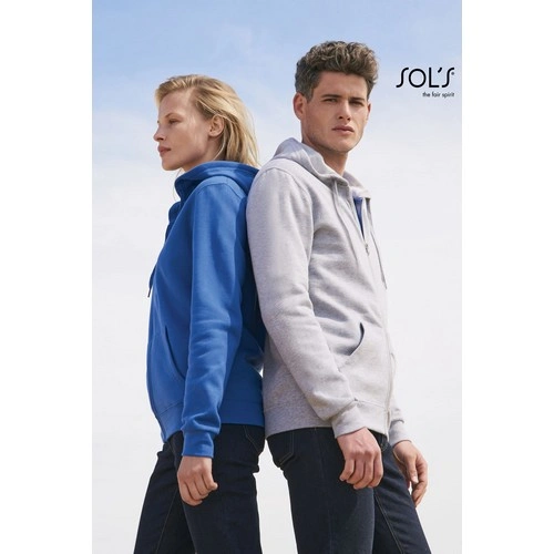 SUDADERA CON CREMALLERA UNISEX SOL'S STONE REF S01714