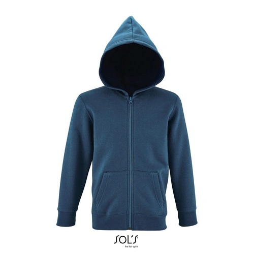 SUDADERA CON CREMALLERA Y CAPUCHA SOL'S STONE KIDS REF S02092