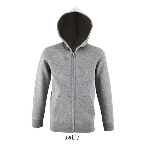 SUDADERA CON CREMALLERA Y CAPUCHA SOL'S STONE KIDS REF S02092