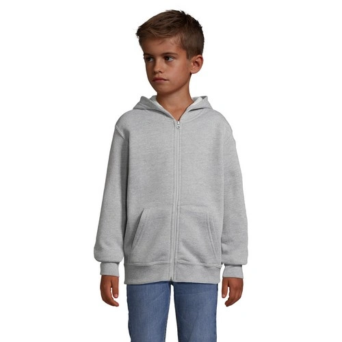 SUDADERA CON CREMALLERA Y CAPUCHA SOL'S STONE KIDS REF S02092