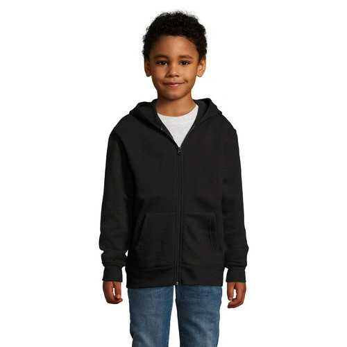 SUDADERA CON CREMALLERA Y CAPUCHA SOL'S STONE KIDS REF S02092