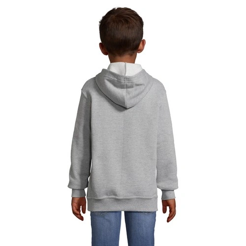 SUDADERA CON CREMALLERA Y CAPUCHA SOL'S STONE KIDS REF S02092