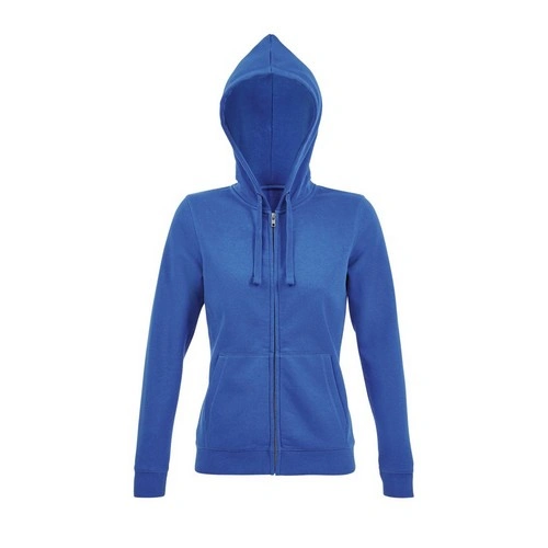 SUDADERA CON CREMALLERA Y CAPUCHA DE MUJER SOL'S SPIKE WOMEN REF S03106