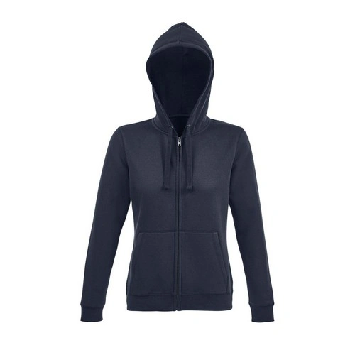 SUDADERA CON CREMALLERA Y CAPUCHA DE MUJER SOL'S SPIKE WOMEN REF S03106