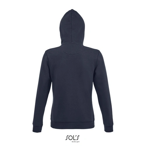 SUDADERA CON CREMALLERA Y CAPUCHA DE MUJER SOL'S SPIKE WOMEN REF S03106
