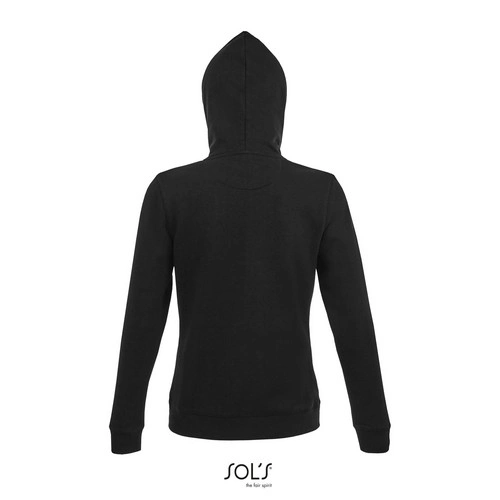 SUDADERA CON CREMALLERA Y CAPUCHA DE MUJER SOL'S SPIKE WOMEN REF S03106