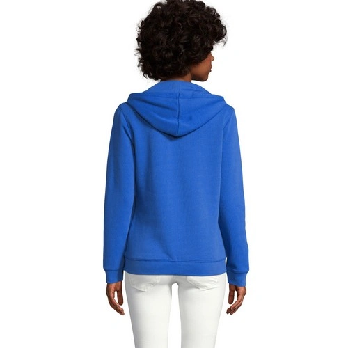 SUDADERA CON CREMALLERA Y CAPUCHA DE MUJER SOL'S SPIKE WOMEN REF S03106