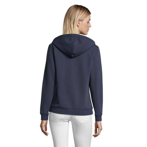 SUDADERA CON CREMALLERA Y CAPUCHA DE MUJER SOL'S SPIKE WOMEN REF S03106