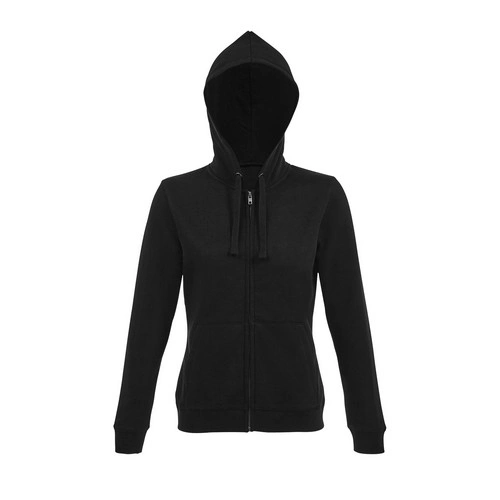 SUDADERA CON CREMALLERA Y CAPUCHA DE MUJER SOL'S SPIKE WOMEN REF S03106