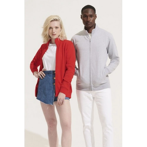 SUDADERA UNISEX CON CREMALLERA SOL'S COOPER REF S04240