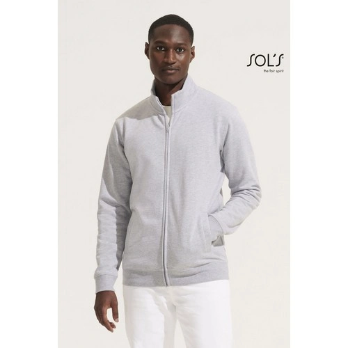 SUDADERA UNISEX CON CREMALLERA SOL'S COOPER REF S04240