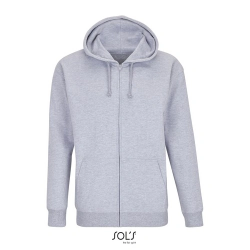 SUDADERA UNISEX CON CREMALLERA Y CAPUCHA SOL'S CARTER REF S03812