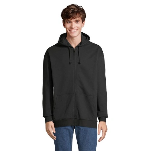 SUDADERA UNISEX CON CREMALLERA Y CAPUCHA SOL'S CARTER REF S03812