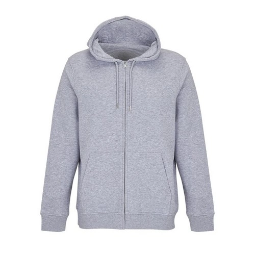 SUDADERA UNISEX CON CREMALLERA Y CAPUCHA SOL'S CALIPSO REF S04237