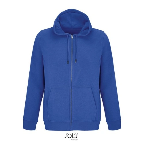 SUDADERA UNISEX CON CREMALLERA Y CAPUCHA SOL'S CALIPSO REF S04237