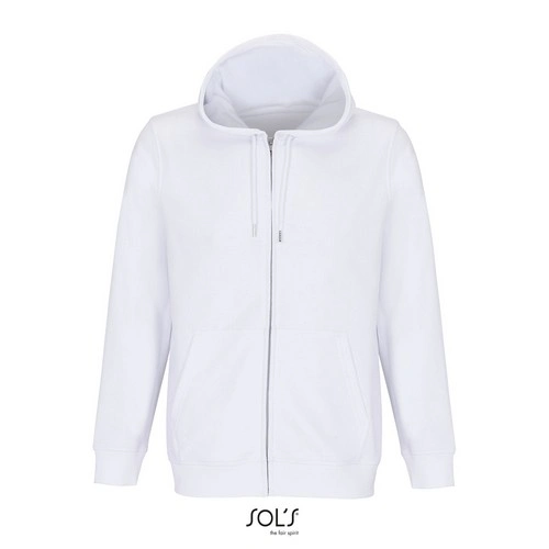 SUDADERA UNISEX CON CREMALLERA Y CAPUCHA SOL'S CALIPSO REF S04237