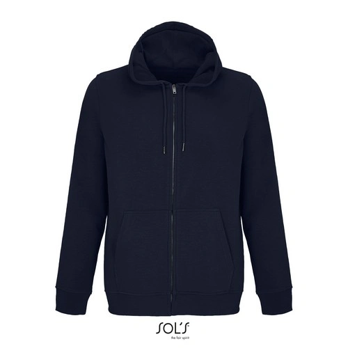 SUDADERA UNISEX CON CREMALLERA Y CAPUCHA SOL'S CALIPSO REF S04237