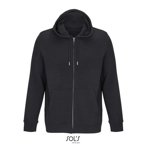 SUDADERA UNISEX CON CREMALLERA Y CAPUCHA SOL'S CALIPSO REF S04237