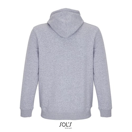 SUDADERA UNISEX CON CREMALLERA Y CAPUCHA SOL'S CALIPSO REF S04237