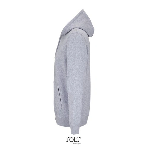 SUDADERA UNISEX CON CREMALLERA Y CAPUCHA SOL'S CALIPSO REF S04237