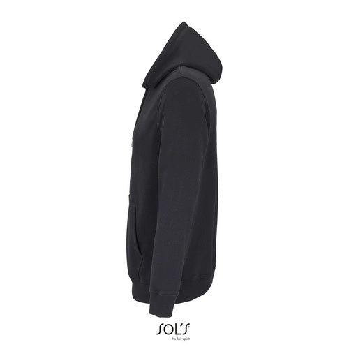 SUDADERA UNISEX CON CREMALLERA Y CAPUCHA SOL'S CALIPSO REF S04237