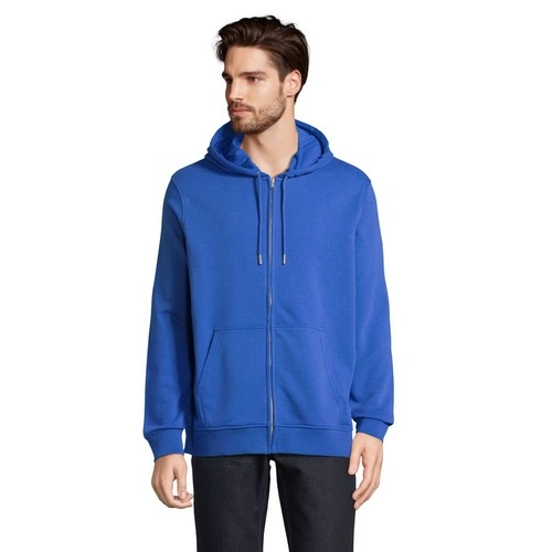 SUDADERA UNISEX CON CREMALLERA Y CAPUCHA SOL'S CALIPSO REF S04237