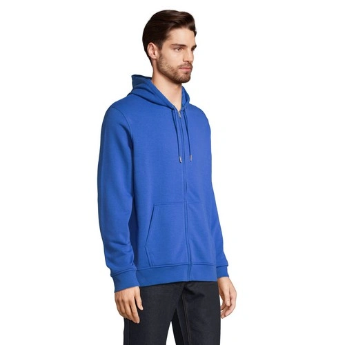 SUDADERA UNISEX CON CREMALLERA Y CAPUCHA SOL'S CALIPSO REF S04237