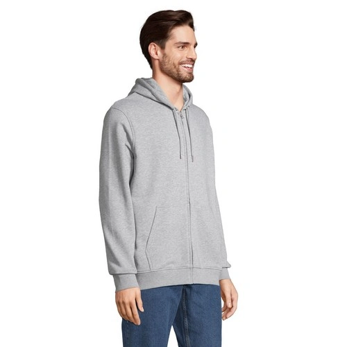 SUDADERA UNISEX CON CREMALLERA Y CAPUCHA SOL'S CALIPSO REF S04237