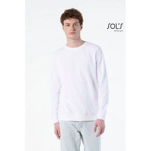 SUDADERA UNISEX DE CUELLO REDONDO SOL'S COMET REF S03574