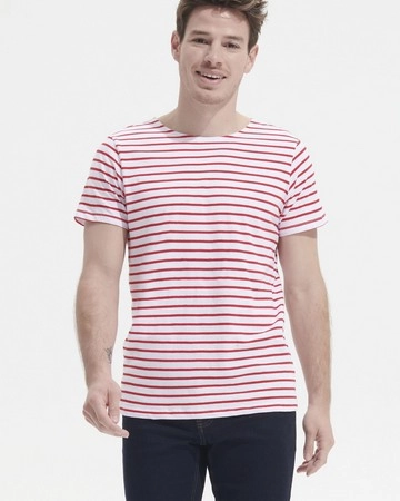 Camiseta manga corta hombre cuello redondo a rayas sol's miles men ref s01398