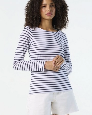 Camiseta mujer manga larga a rayas sol's marine women ref s01403
