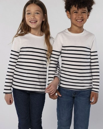 Camiseta rayada de manga larga de niño sol's matelot lsl kids ref s03101